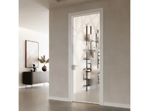 Porta per interni in vetro Collezione 25 Glass Bianco 3258 di Bertolotto