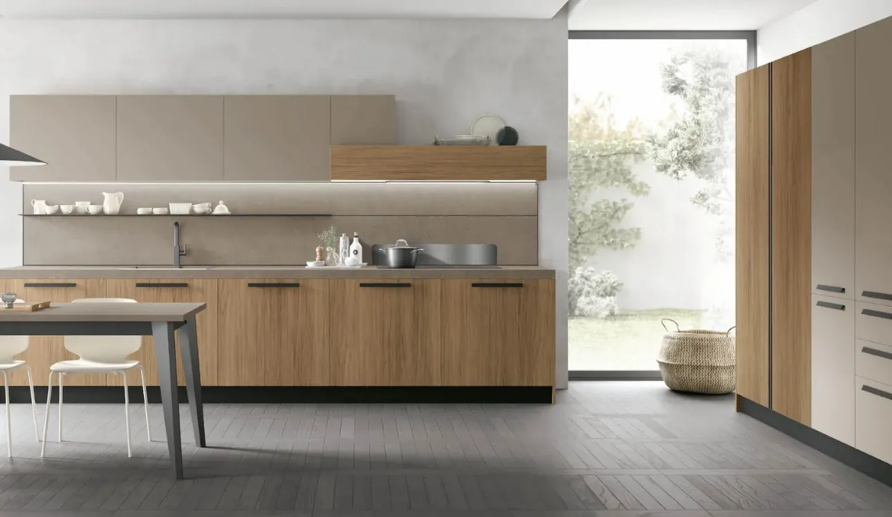 Cucina Moderna lineare Infinity di Stosa