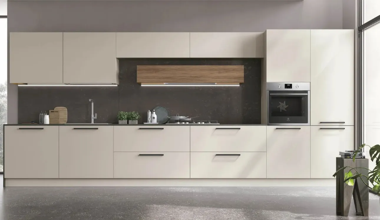 Cucina Moderna lineare Infinity di Stosa