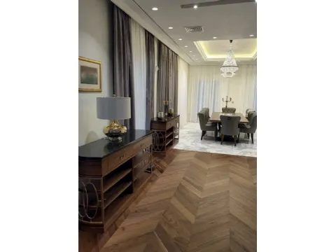 Parquet Grecale Spina Francese Noce di Gaia Parquet