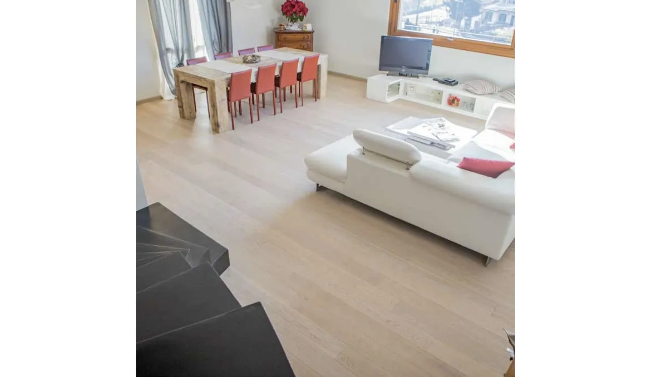 Parquet Rovere 10mm Essence Light White di Gaia Parquet