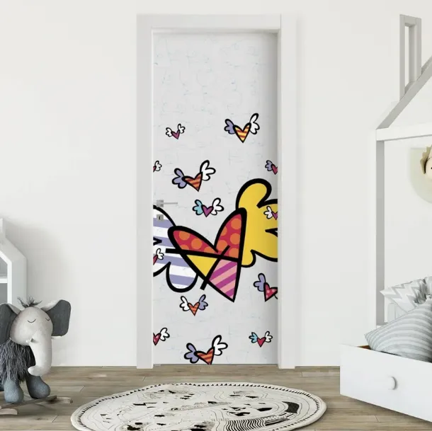 Porta per interni Britto Flying Hearts Too di Bertolotto