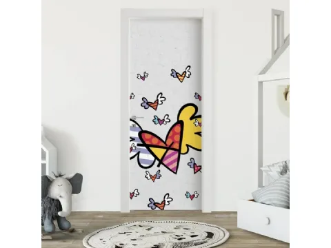 Porta per interni Britto Flying Hearts Too di Bertolotto